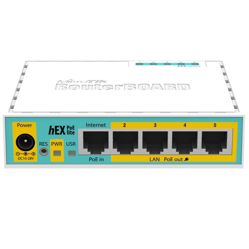 HAP ac lite 500 Mbit/s White Power over Ethernet (PoE) - Routerboard